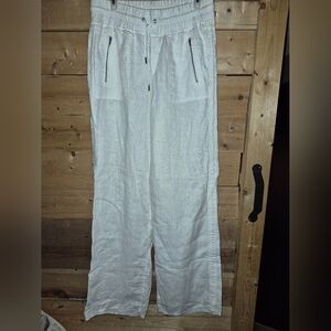 Womans Size 10 Tall Athleta Wide Leg Pants